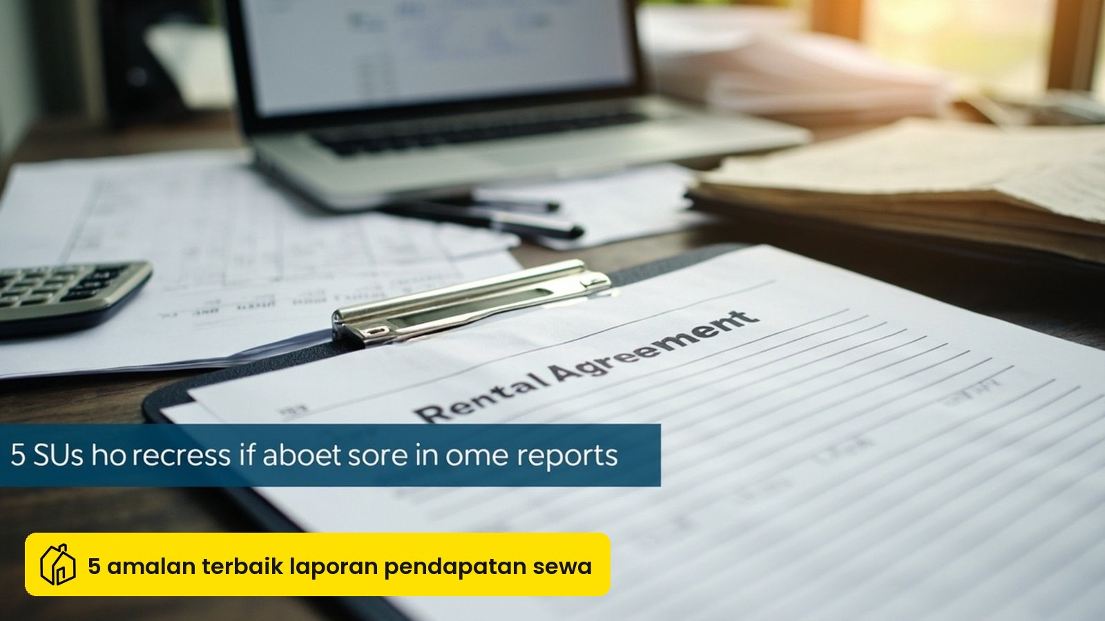 5 Amalan Terbaik Laporan Pendapatan Sewa Tuan Tanah (2026)