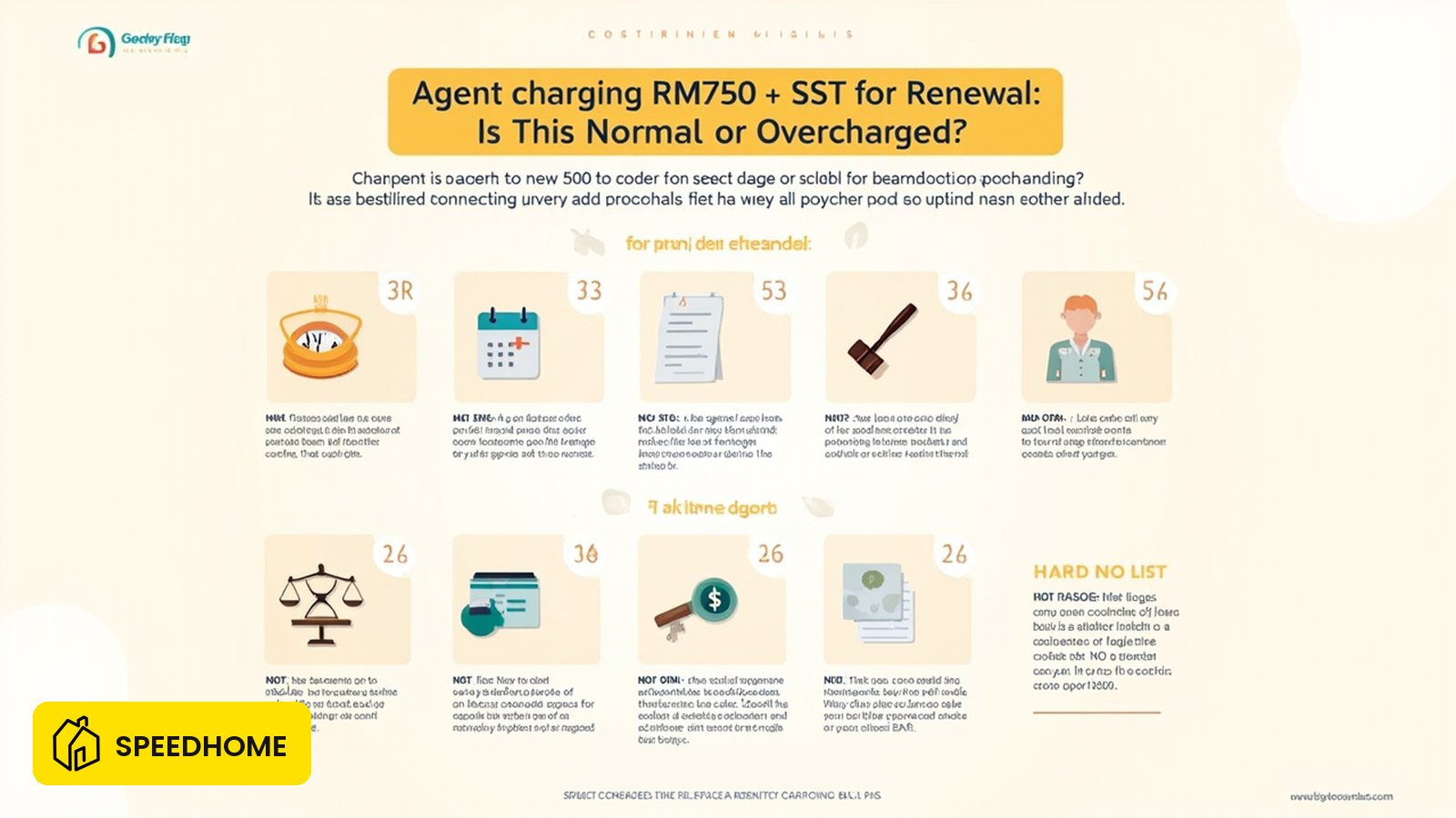 Ejen Caj RM750 + SST Untuk Renewal: Normal atau Terlebih Caj?
