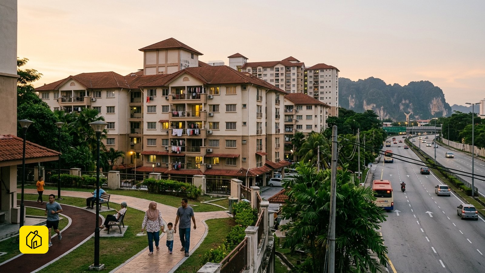Operating model options for a Banjaria Court apartment in Batu Caves