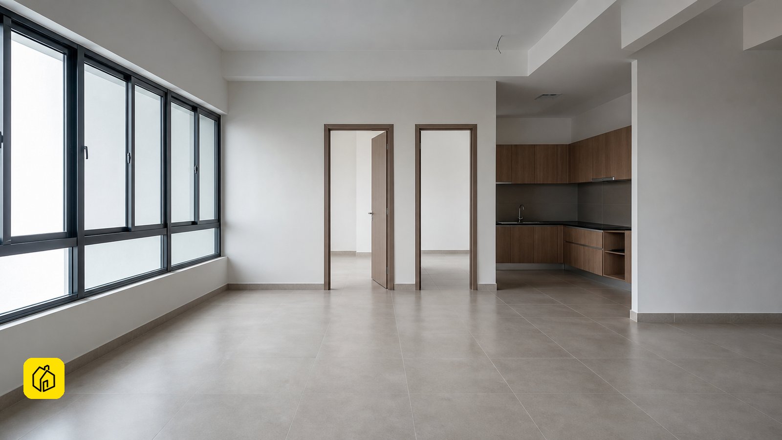 Malaysian landlord assessing a reversible apartment fit-out for long-term rental.