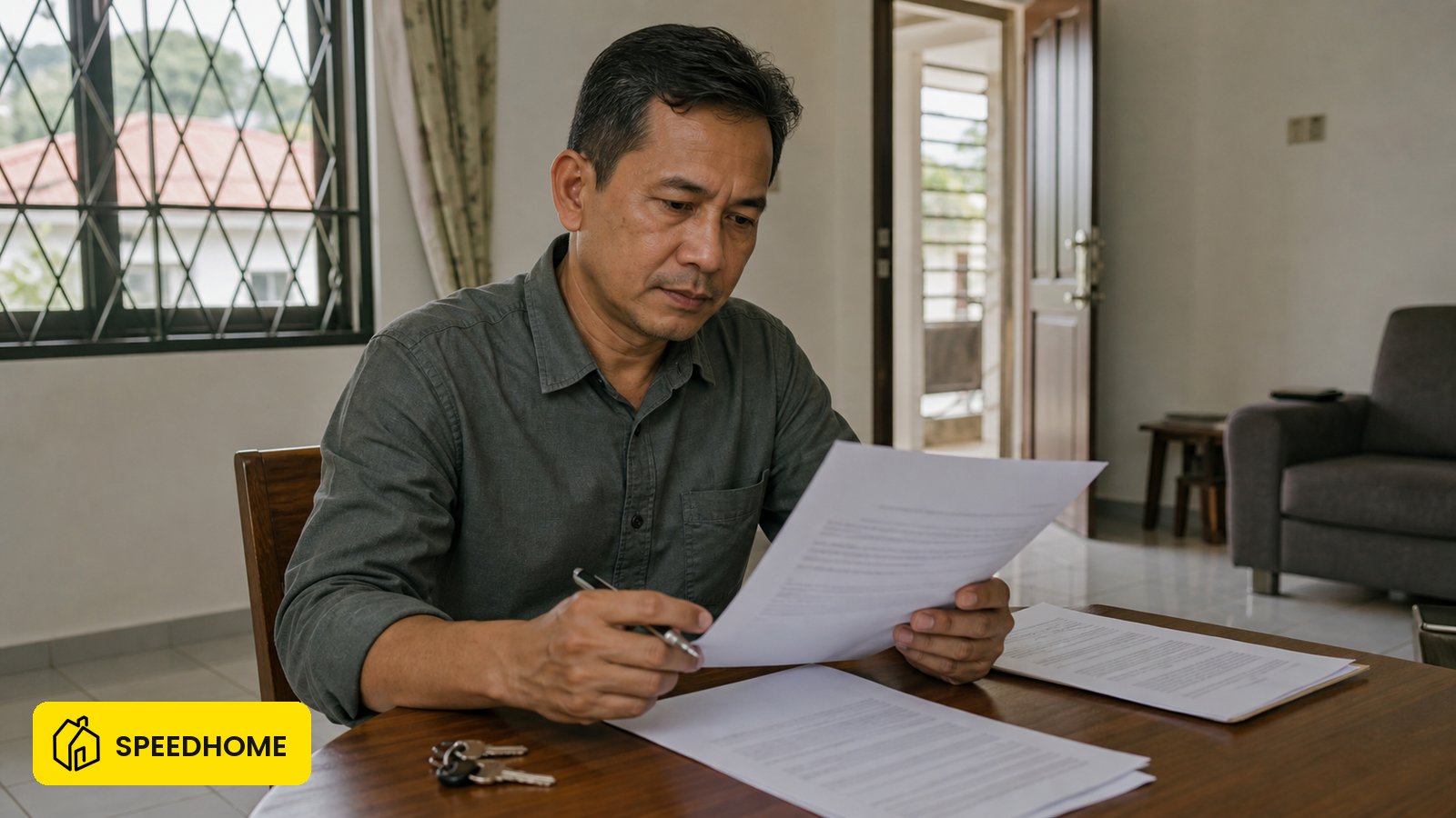 Tiada senarai awam tenant default. Landlord boleh lapor default sah kepada licen