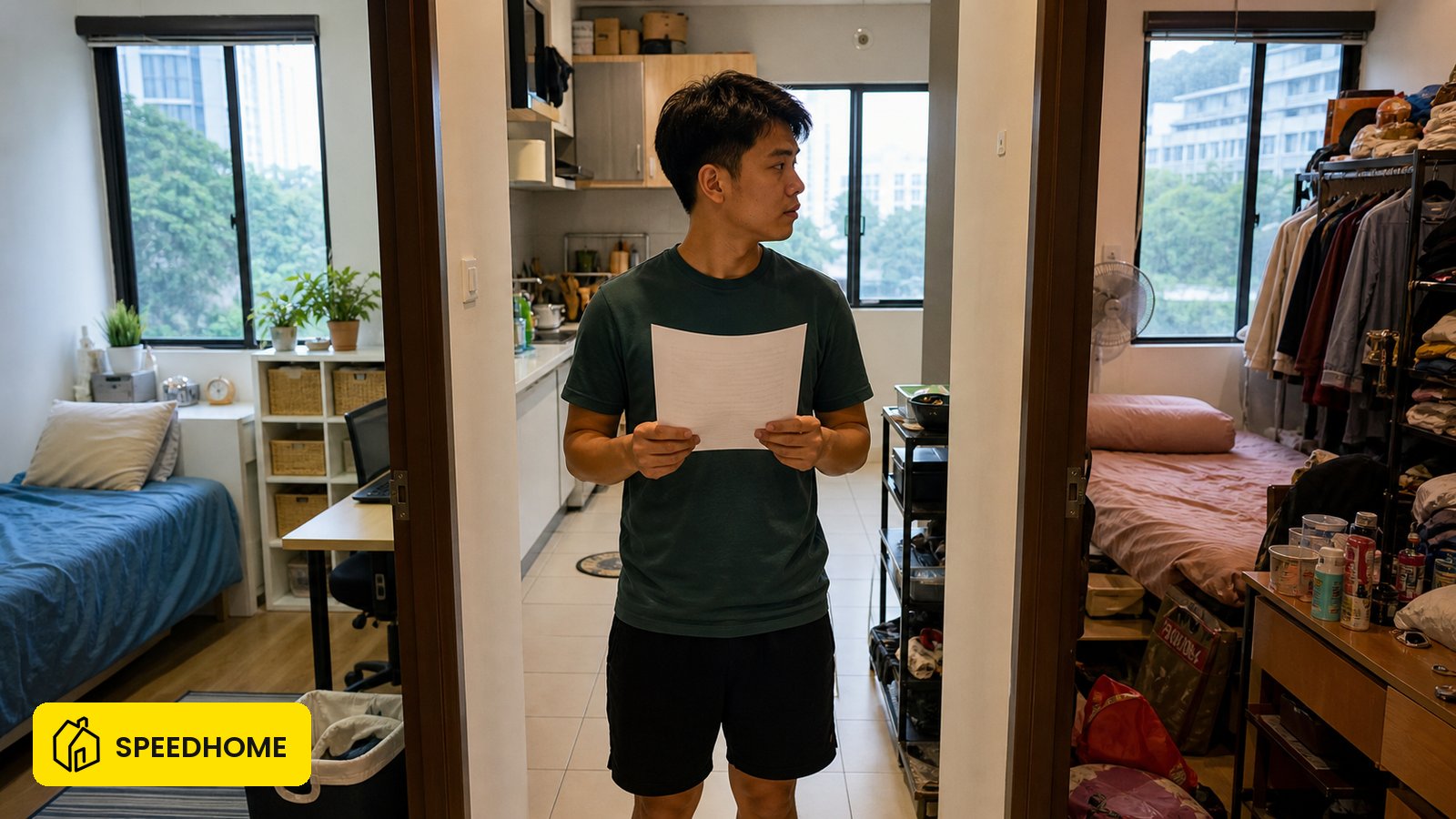 Co-Living vs Sewa Bilik(2026):RM800–1,800 月租、零押金资格、MCST by-law、转租授权一次看清 — 付款前在 S