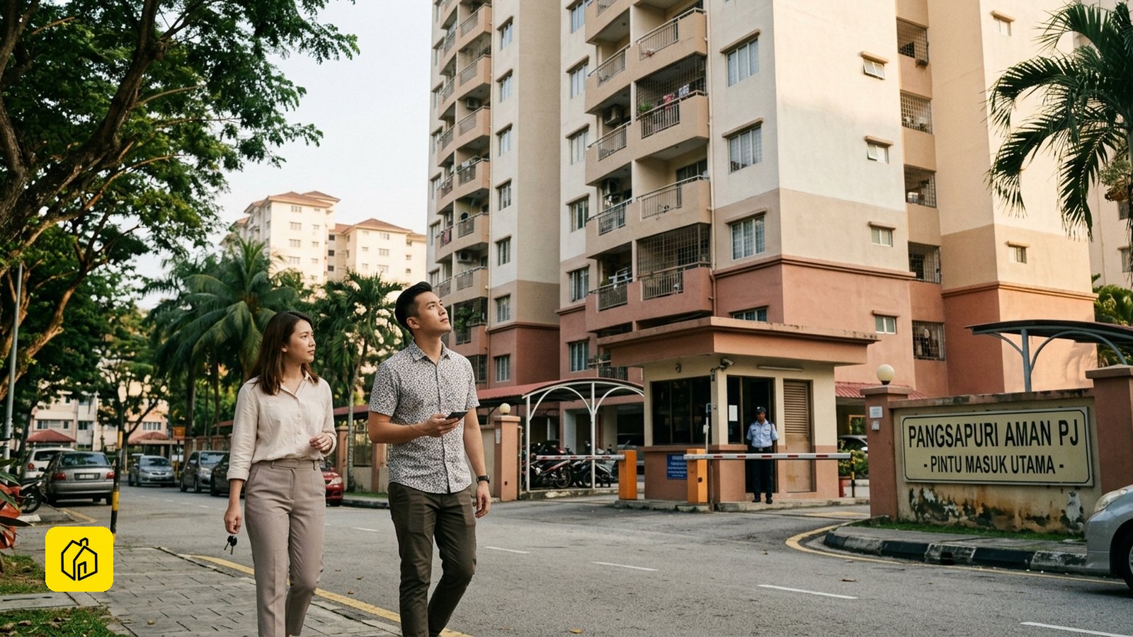 Tenant considering a condo rental at a Petaling Jaya PJU-style condominium