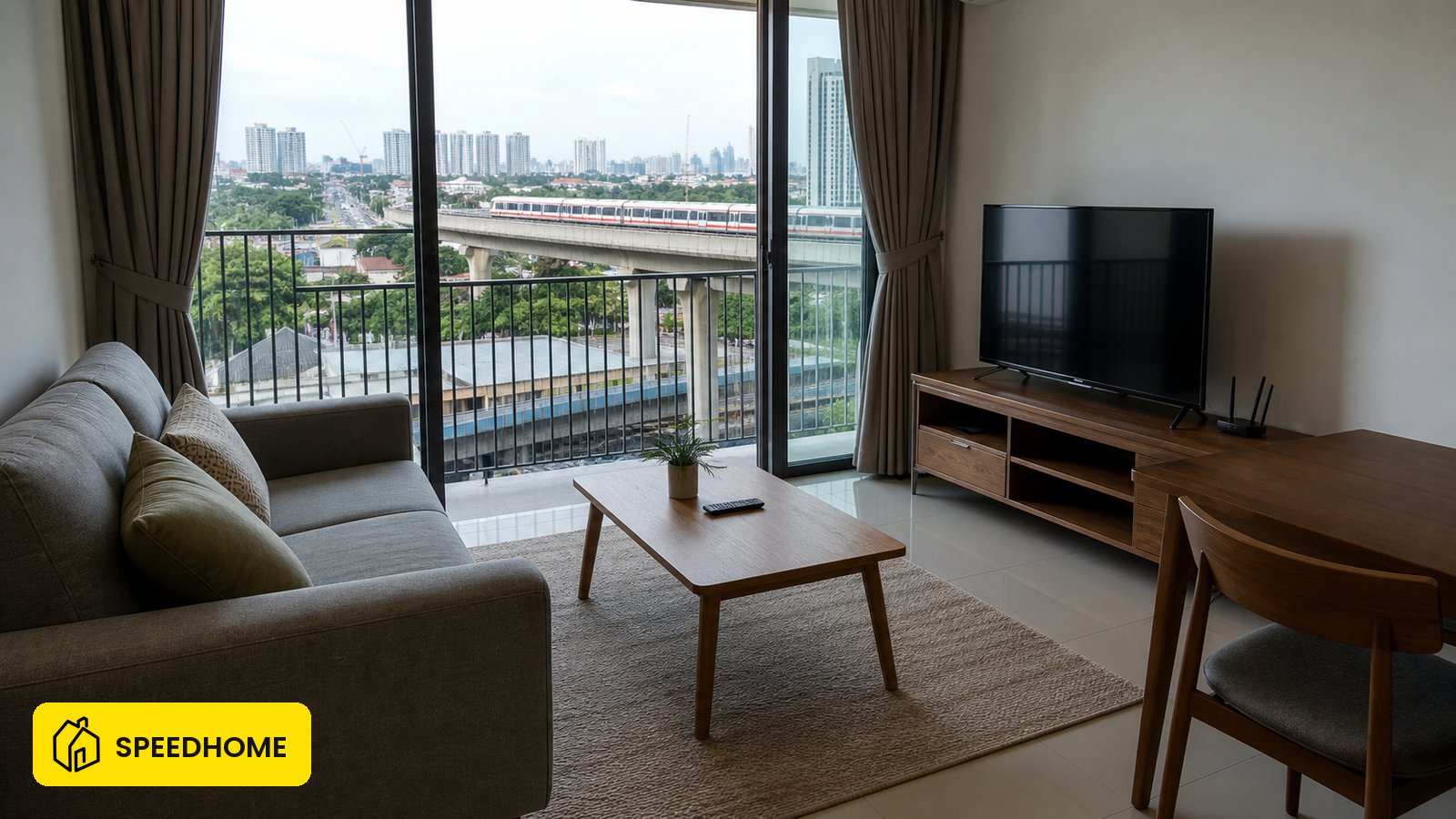 Kondo dekat MRT/LRT boleh tarik premium RM200-400 sebulan bila furnished. Bandin