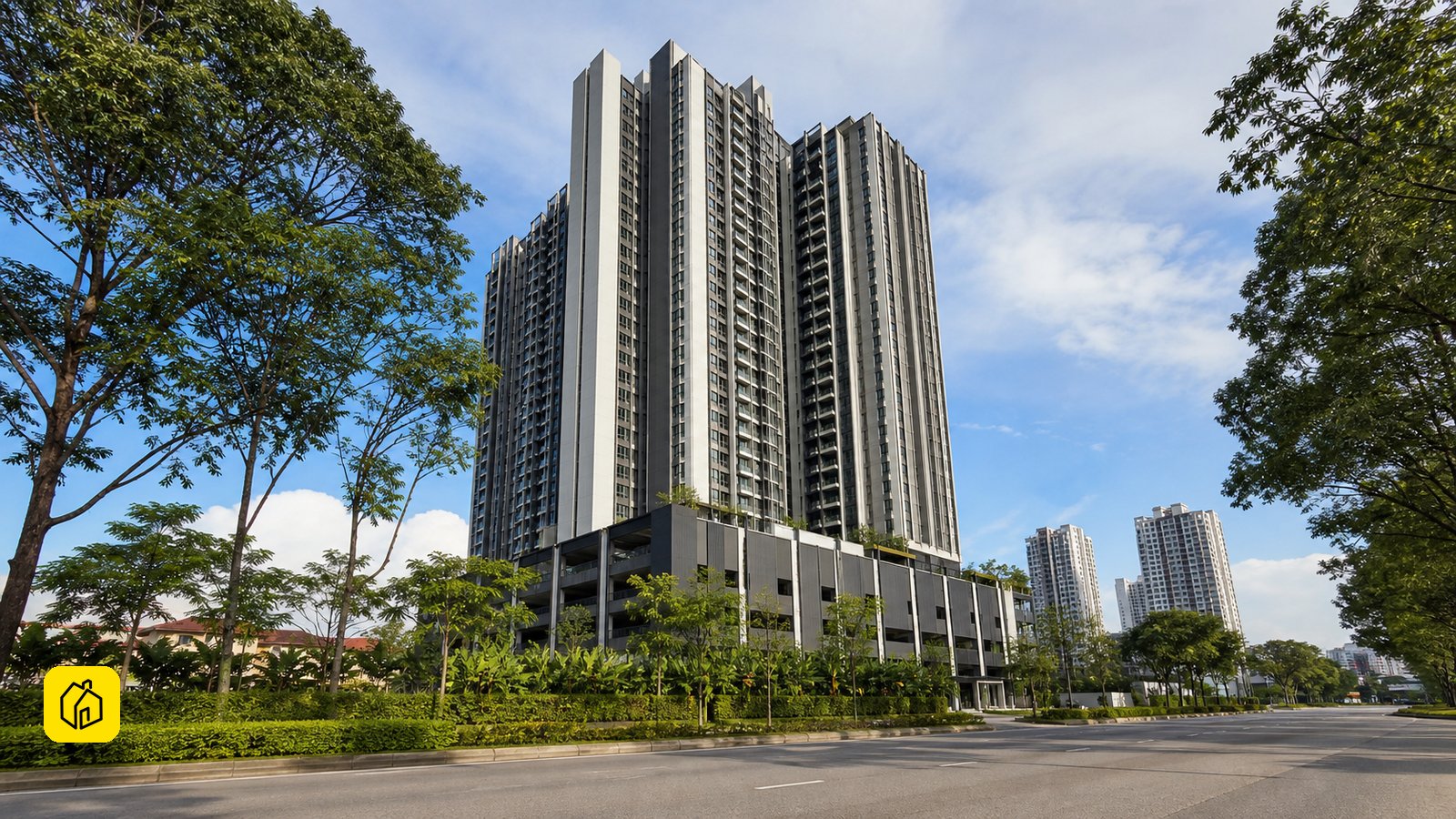 Daylight exterior of D’Ivo Residences in Old Klang Road, Kuala Lumpur