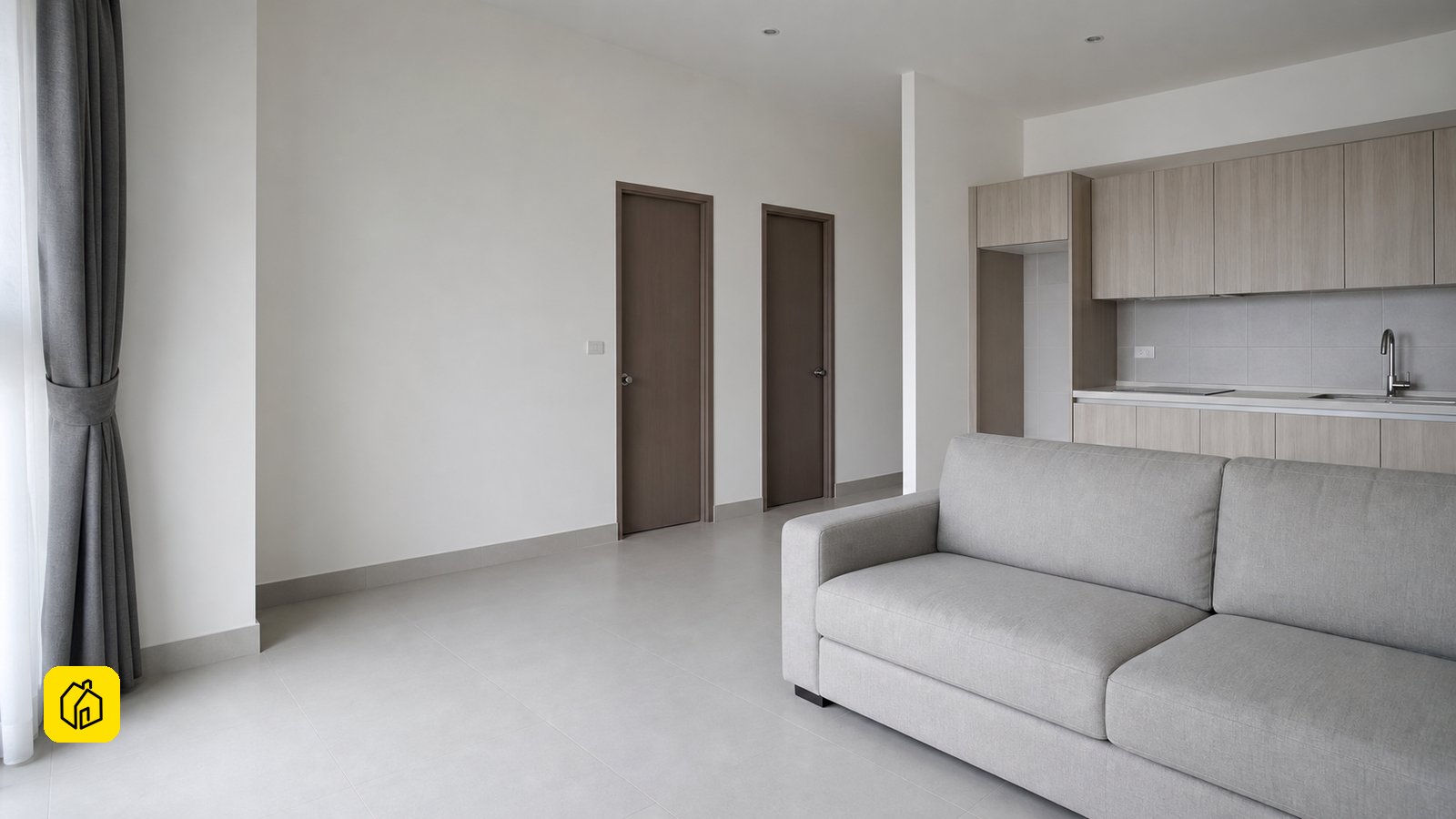 Malaysian landlord assessing a reversible apartment fit-out for long-term rental.