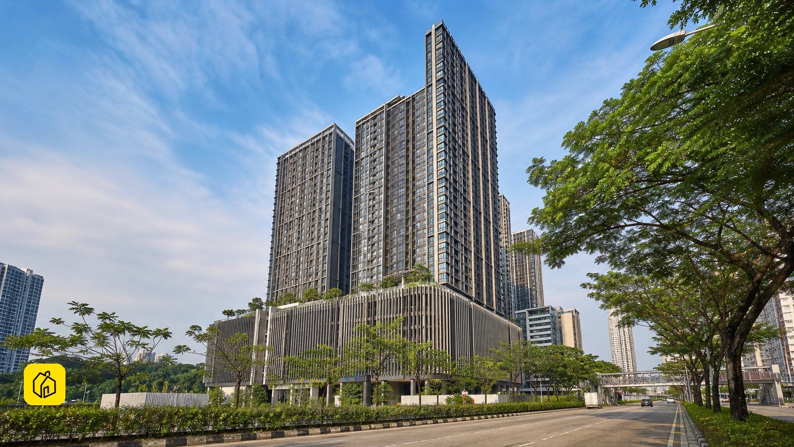 Daylight exterior of Millerz Square in Old Klang Road, Kuala Lumpur