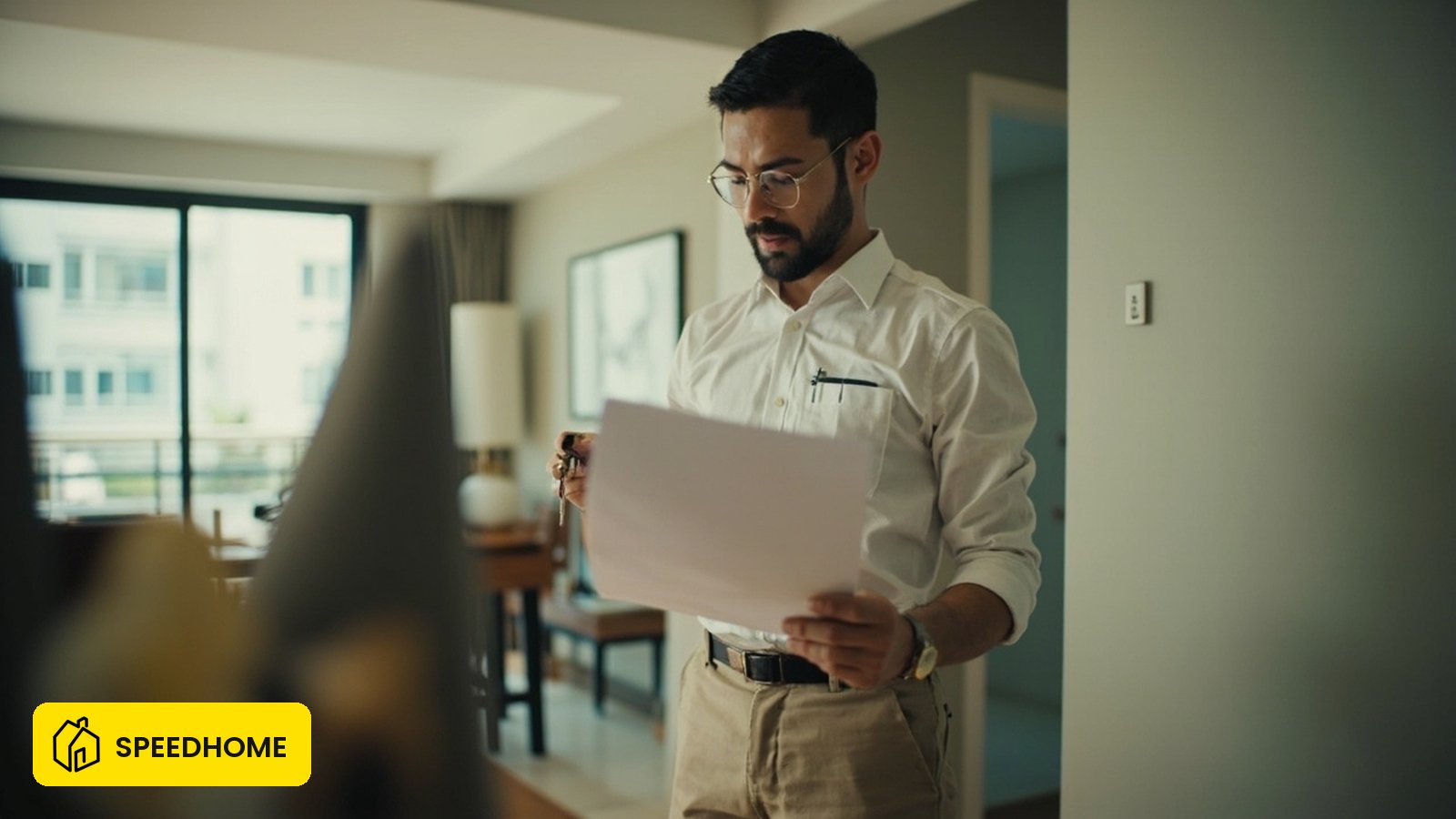 Landlord preparing a Malaysian rental unit with a rent-ready checklist