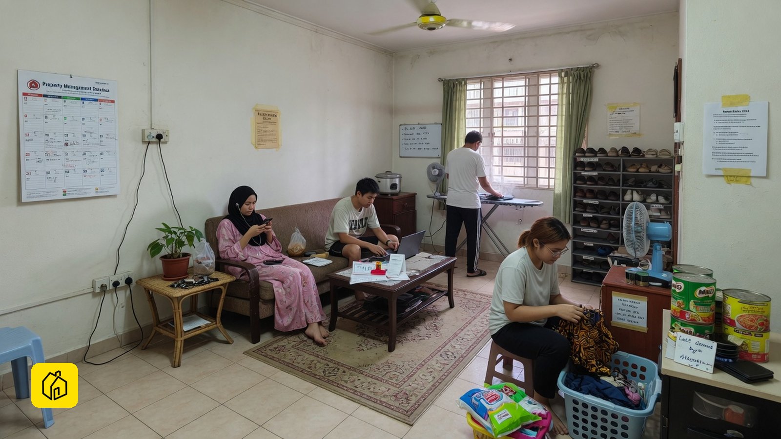 Setting a unit apart from identical neighbours at One Foresta, Bayan Lepas