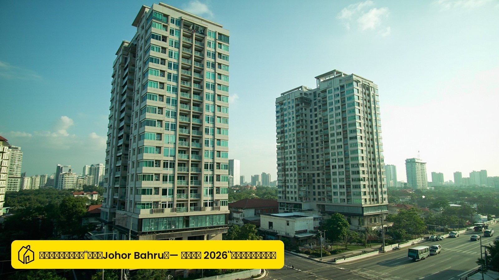 新山（Johor Bahru）租房指南：分区、租金行情与新加坡通勤实况（2026）