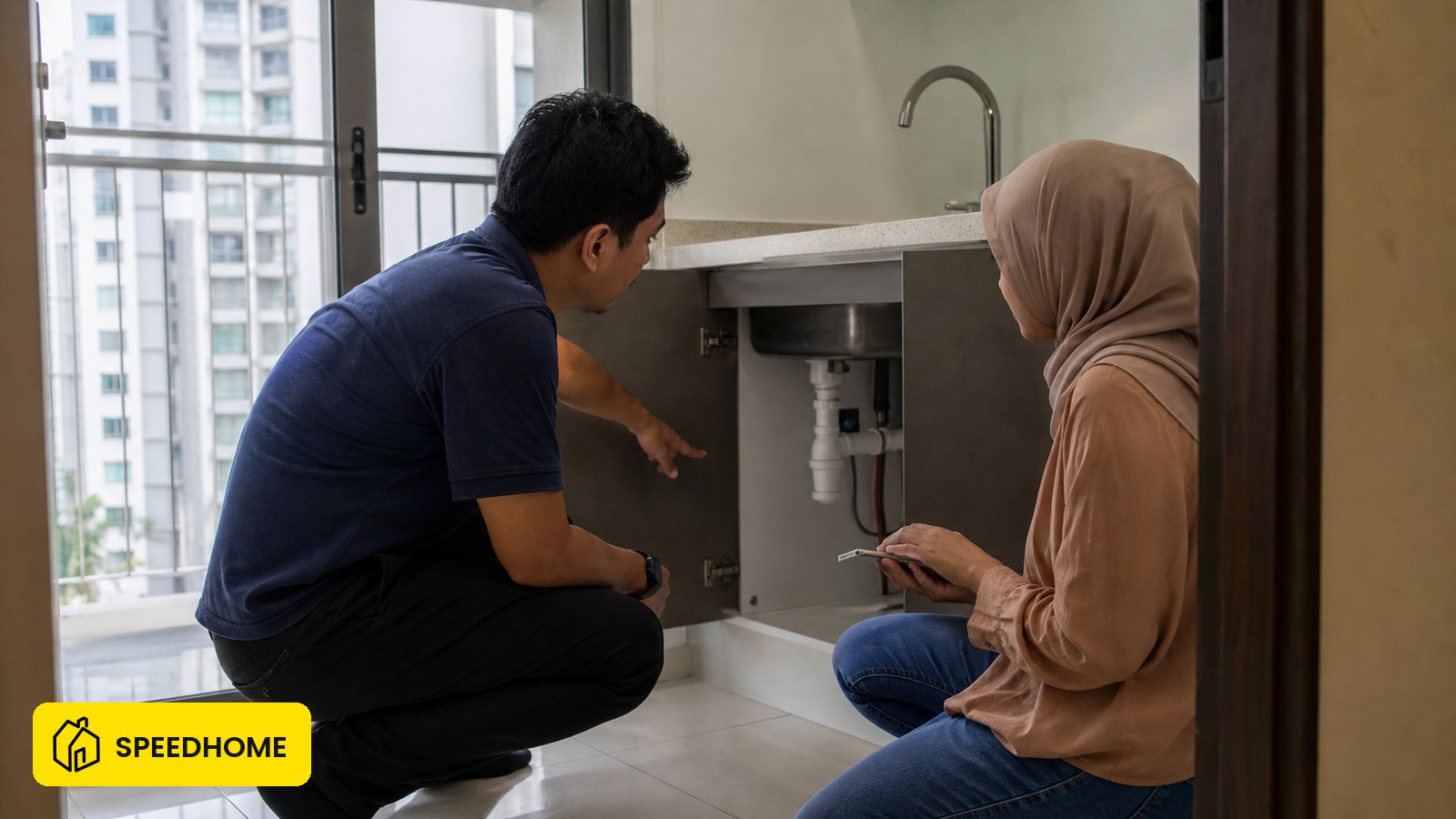Paip pecah, sinki tersumbat, atau pemanas air bocor? Ketahui siapa kena bayar ik