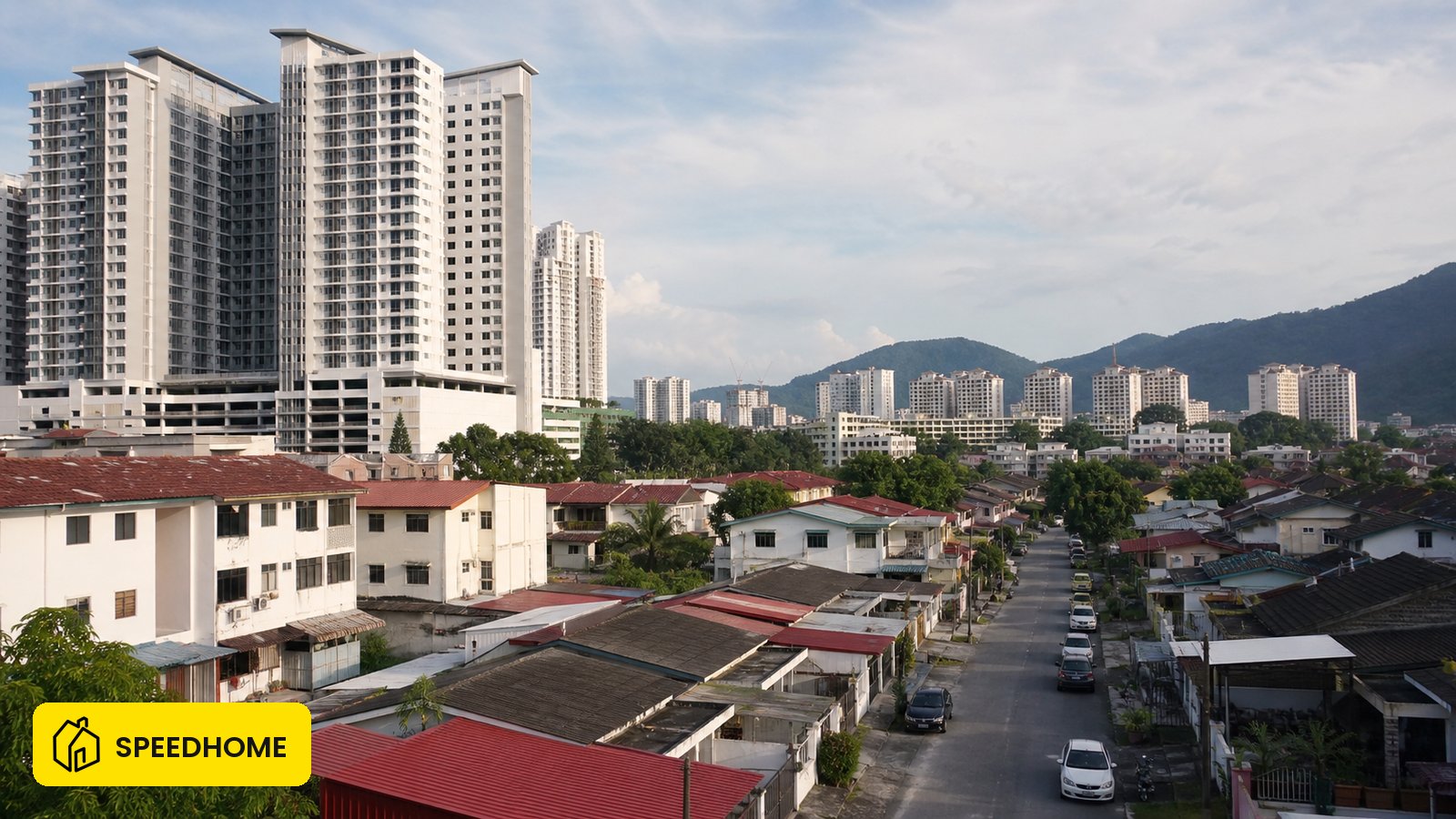 Sewa rumah di Penang dari RM220–RM4,500 sebulan. Banding 6 kawasan, ulang-alik s