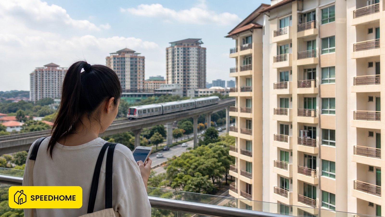 Kelana Jaya LRT(KJ24)附近租房参考:直达 KL Sentral 与 KLCC 的 KJL 车程车费、RM1,500 可租户型、SS7–SS8
