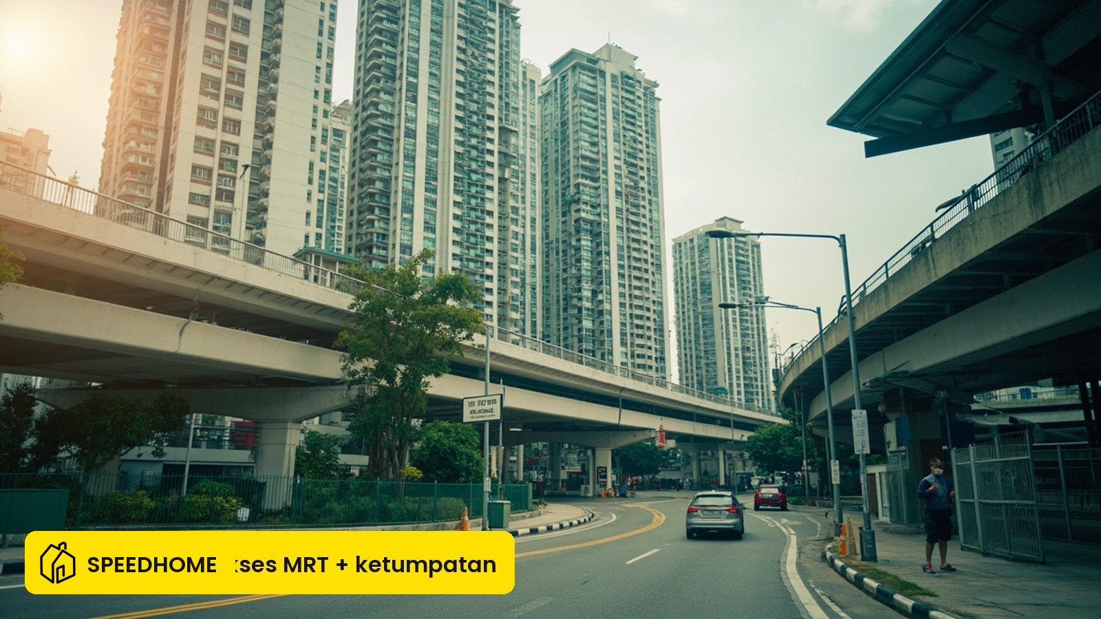 马来西亚租房场景,配合本文主题: Kota Damansara(哥打白沙罗)2026 年租房指南:租金行情、公寓与 MRT 实况