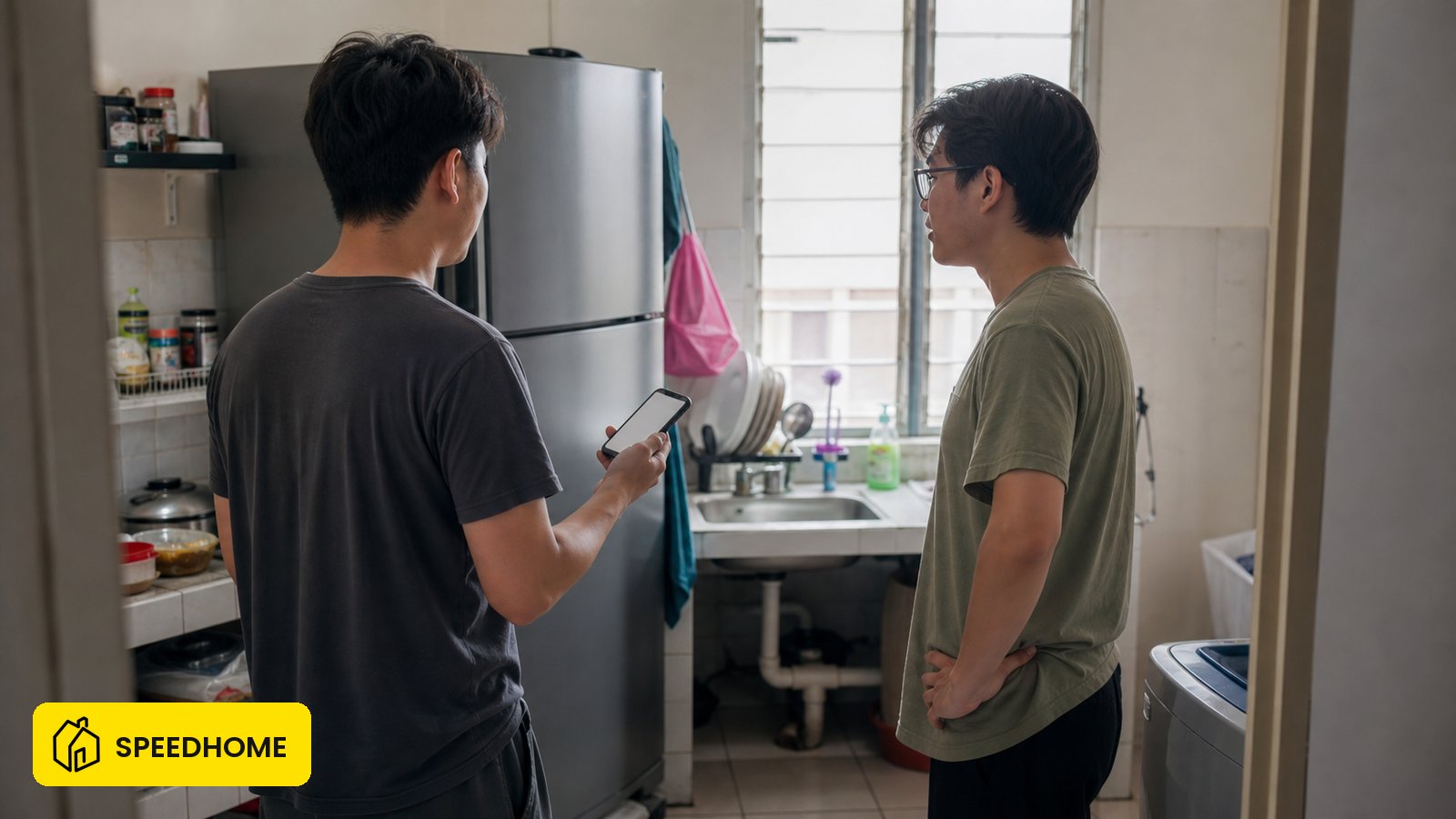 Cara selesai konflik rakan rumah pasal dapur, peti sejuk atau bilik air kotor —