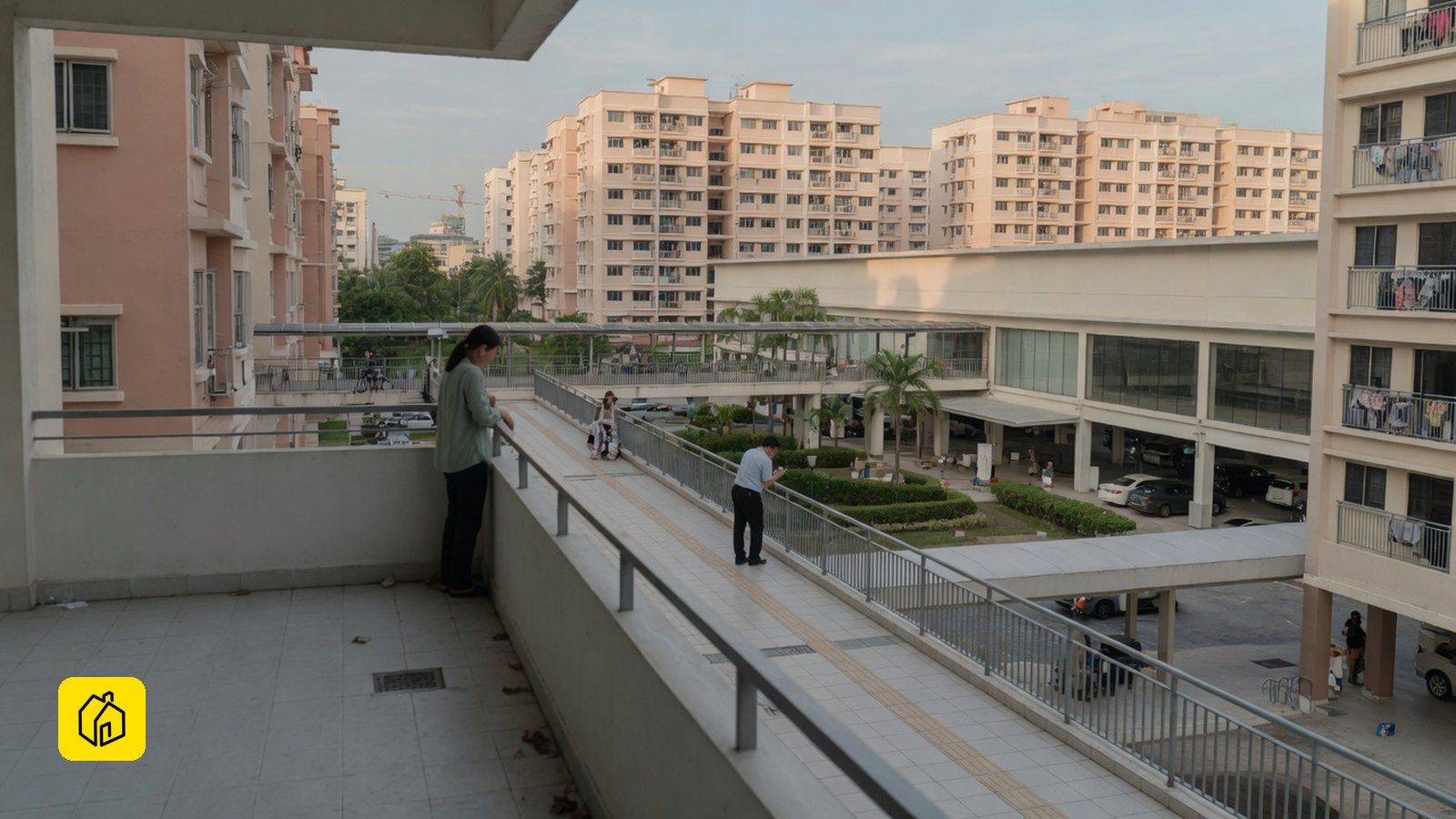 Illustrative Malaysian mixed-use precinct setting for a landlord operating-model decision; not a depiction of Sunway Velocity Two