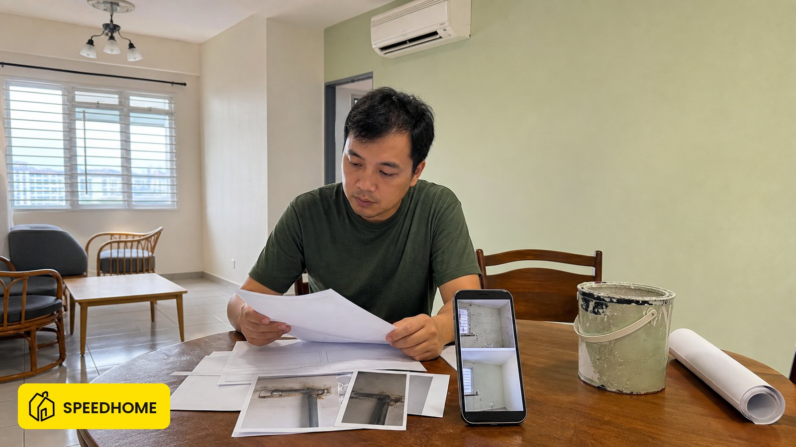 Repainting and normal repair costs can be deductible from Malaysian rental incom