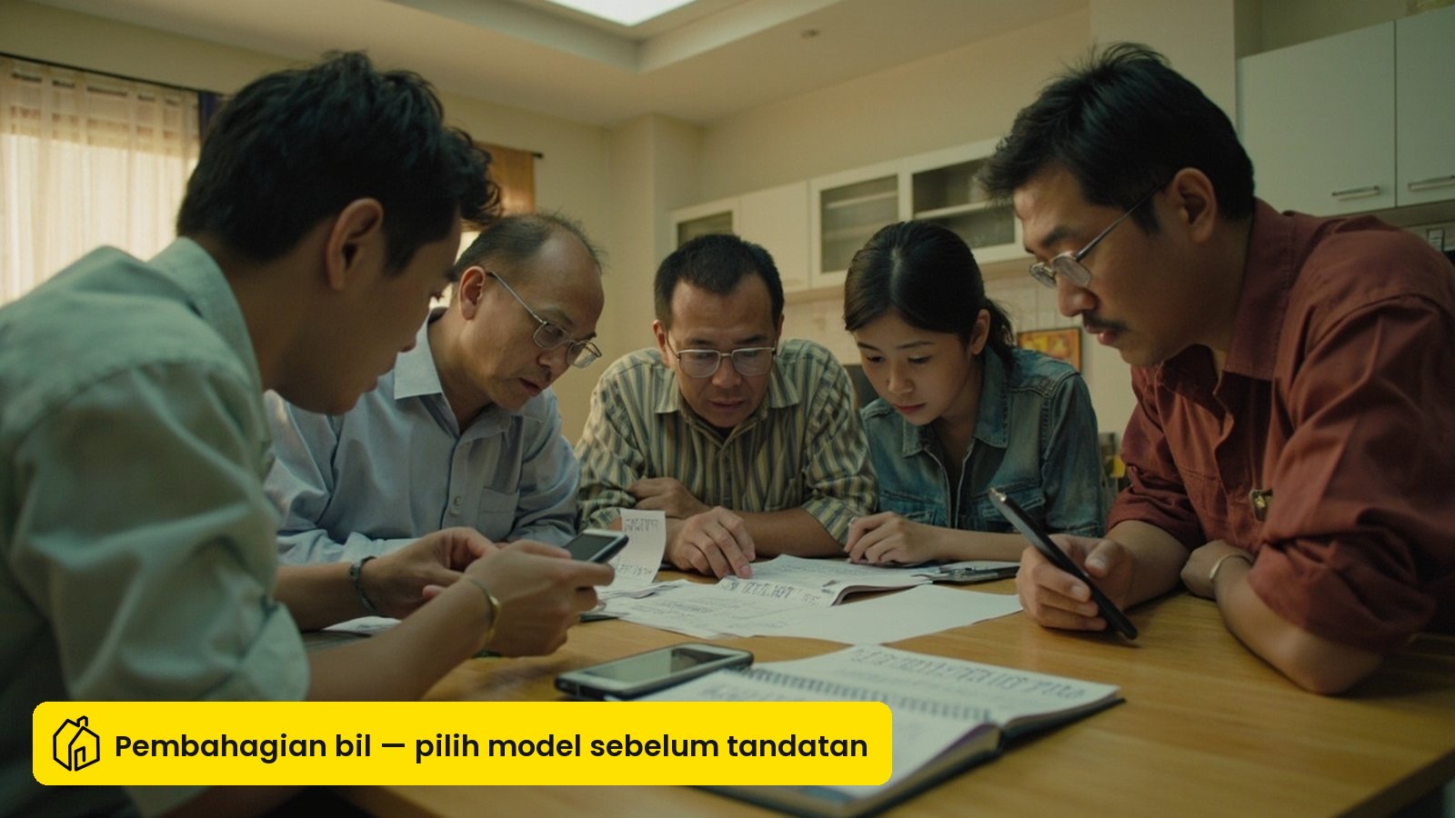 Pembahagian Bil Utiliti Rumah Sewa Bilik: Model Adil