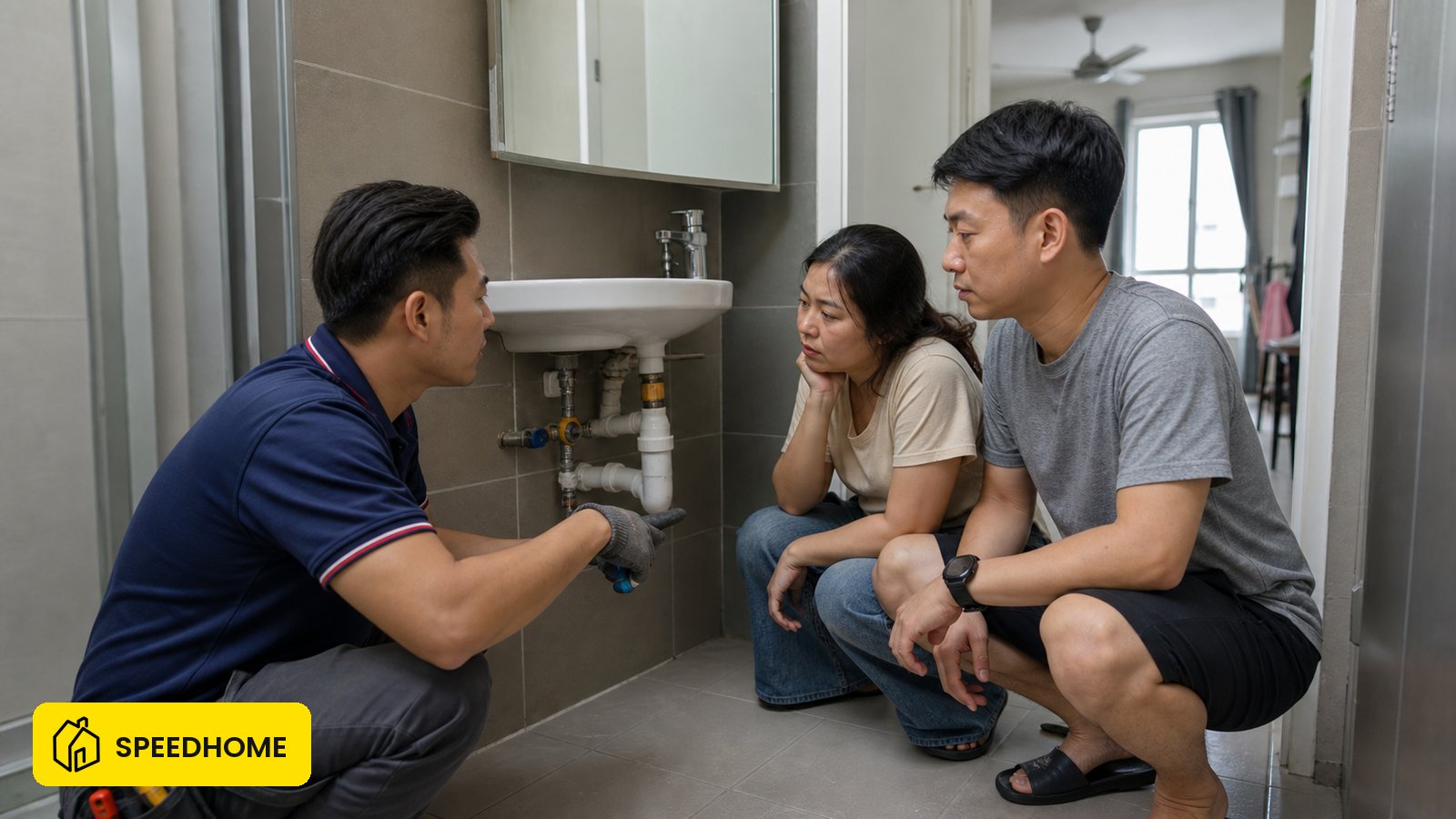 马来西亚出租屋维修责任中文指南:自然损耗、租客造成损坏、押金扣除、冷气、水管、玻璃和证据记录。