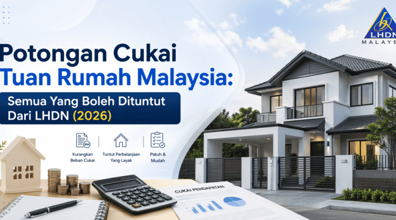Potongan Cukai Tuan Rumah Malaysia: Semua Yang Boleh Dituntut Dari LHDN (2026)