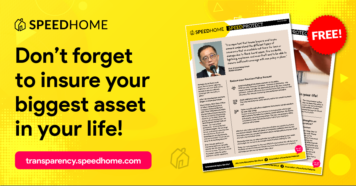 SPEEDProtect: Don't forget to insure the biggest asset in your life!