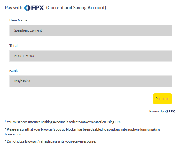 Fpx Payment Speedhome Guide