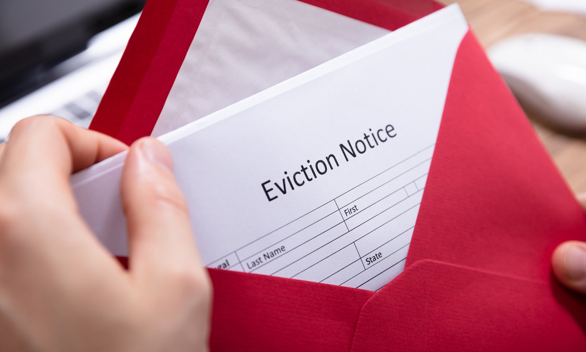 Eviction notice 