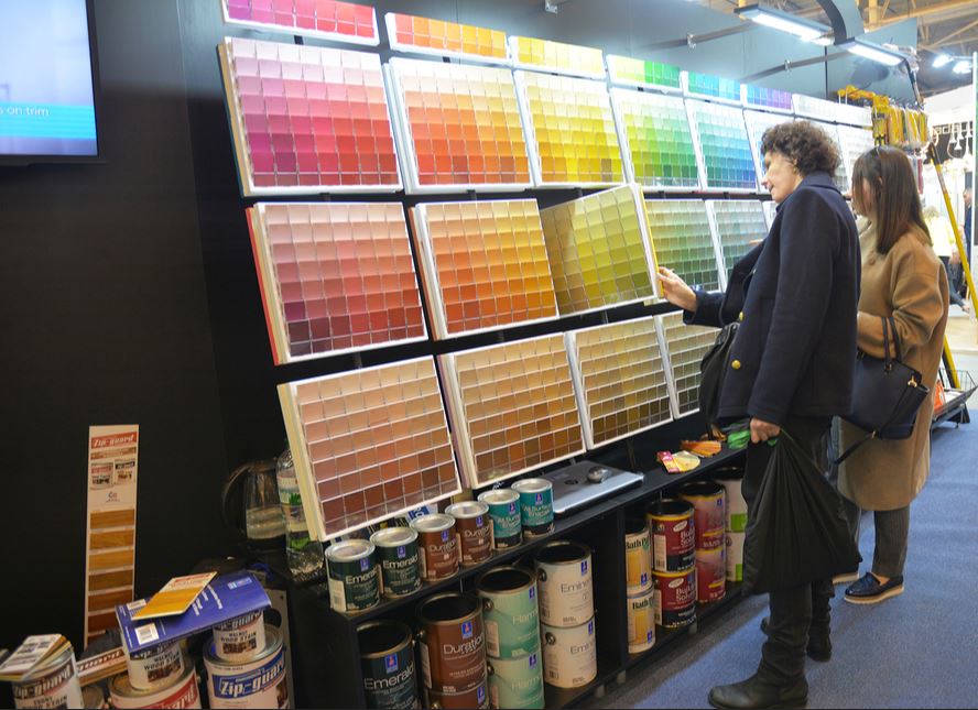 Buying paint from shops 
