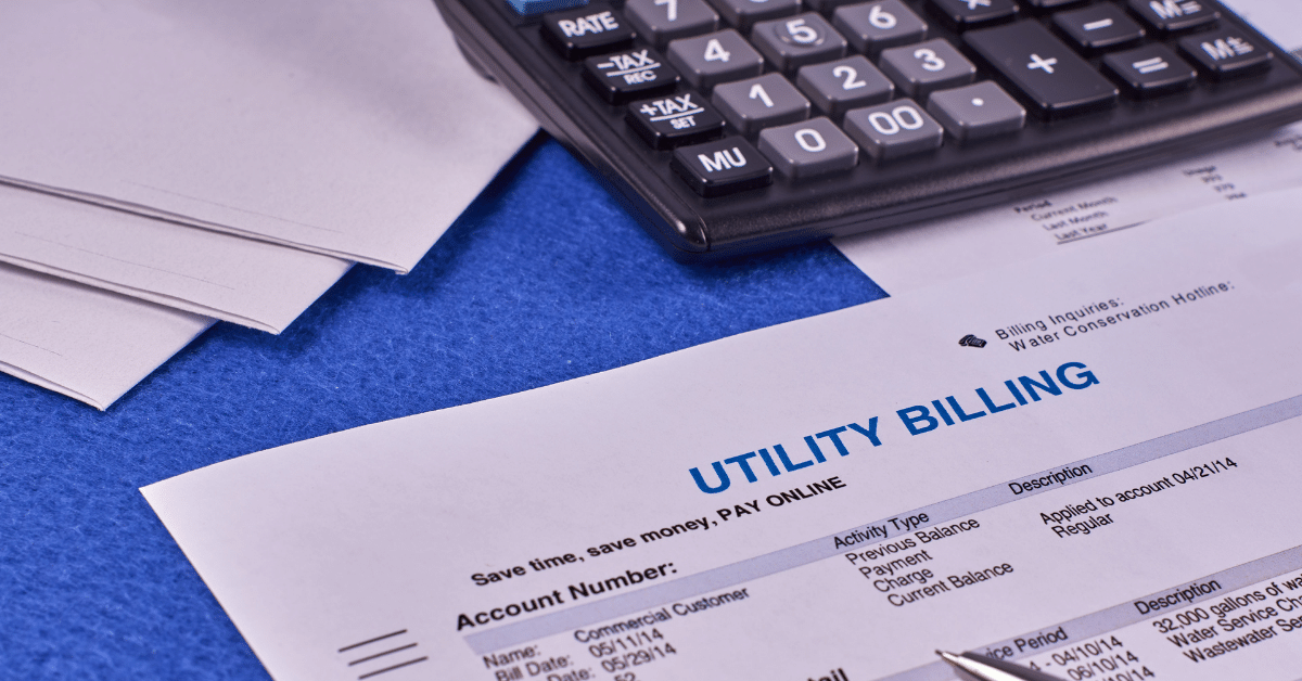 Managing utility bills