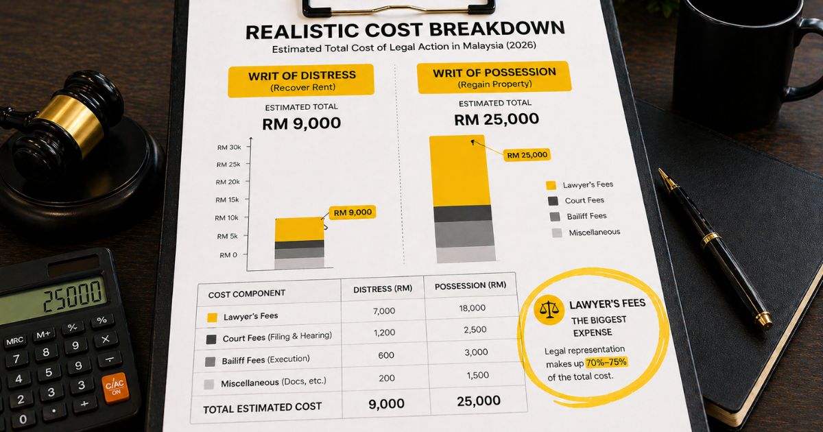 Writ of Distress Malaysia: How Landlords Recover Unpaid Rent (2026)