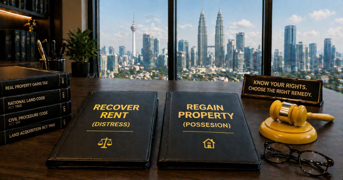 Writ of Distress Malaysia: How Landlords Recover Unpaid Rent (2026)