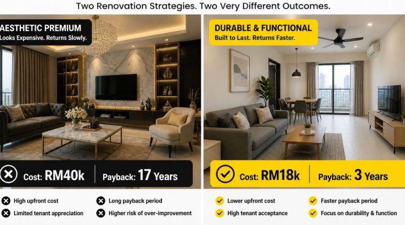 Furnished vs Unfurnished Rental Malaysia