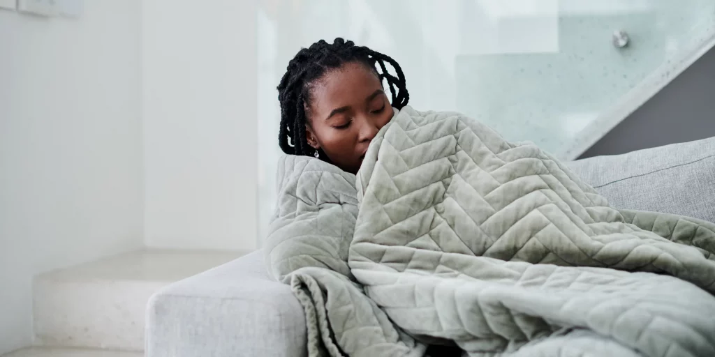 gift idea: weighted blanket