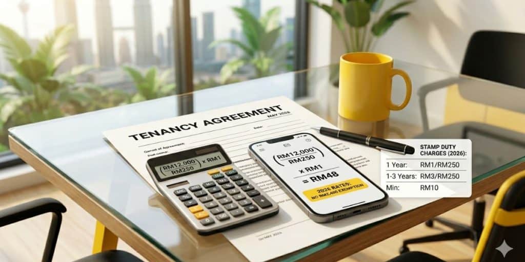 Legal, Admin, and Platform Fees Stamp Duty for Tenancy Agreements in Malaysia