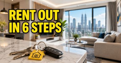 Step-by-step guide to renting out property in Malaysia featuring a modern apartment interior