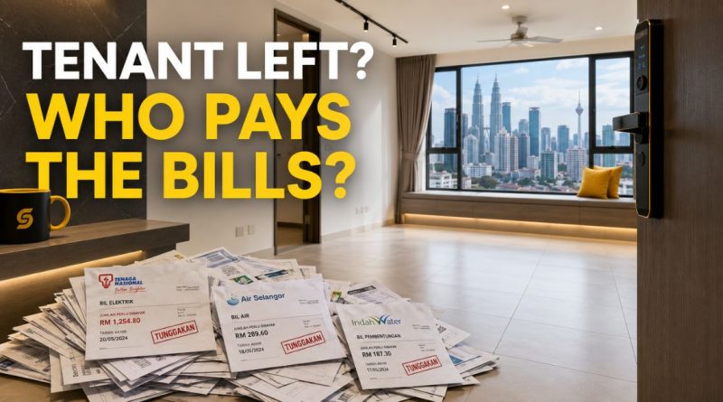 Tenant Left Without Paying Utilities Malaysia — Who Pays?