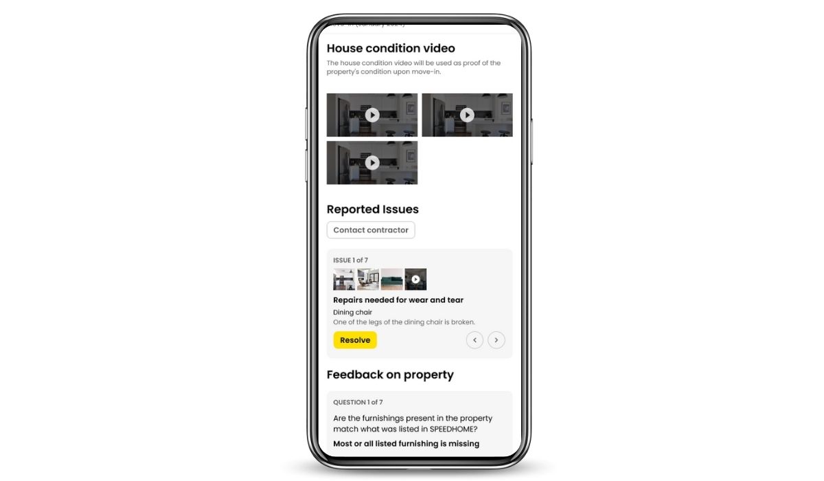 Upload House Condition Photos to Protect Yourself - speedhome app