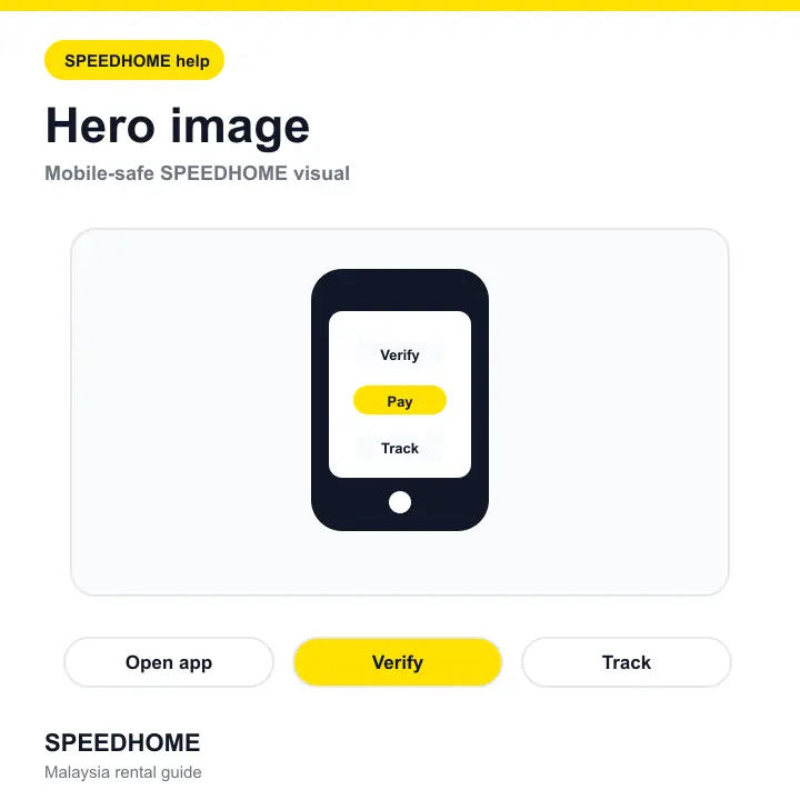 Branded SPEEDHOME app and trust visual for Pembayaran FPX hero image