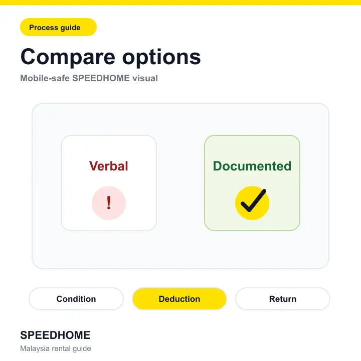 Branded checklist visual for 6 Ways You Can Protect Your Security Deposits as a Tenant comparison image