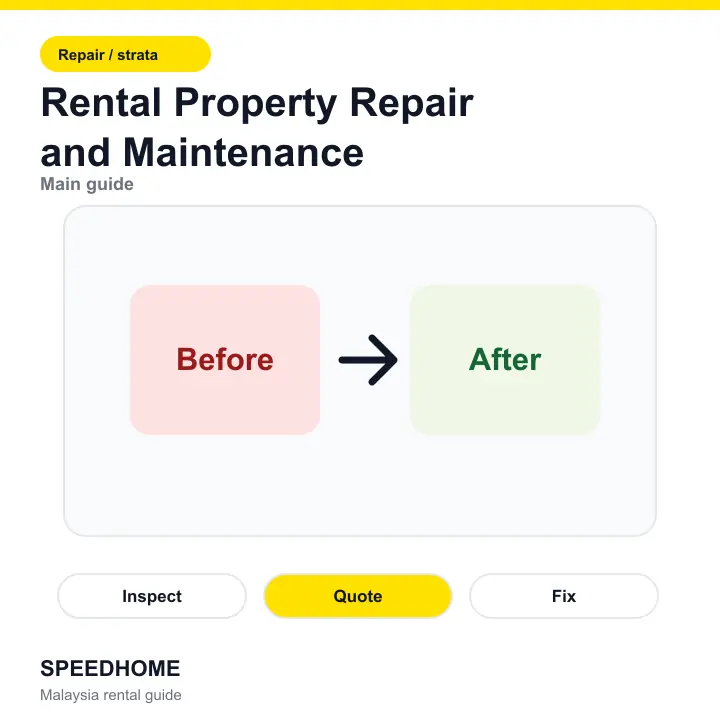 Rental Property Repair and Maintenance overview
