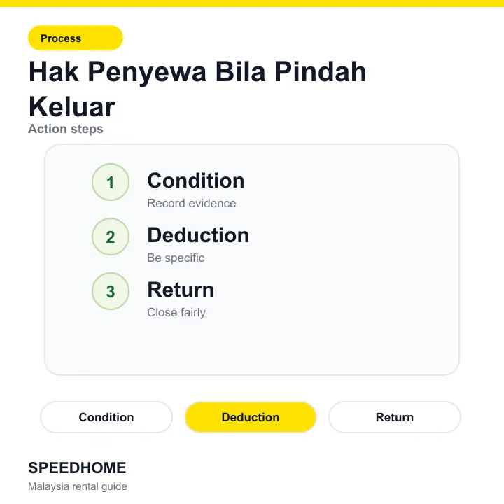 Hak Penyewa Bila Pindah Keluar action steps