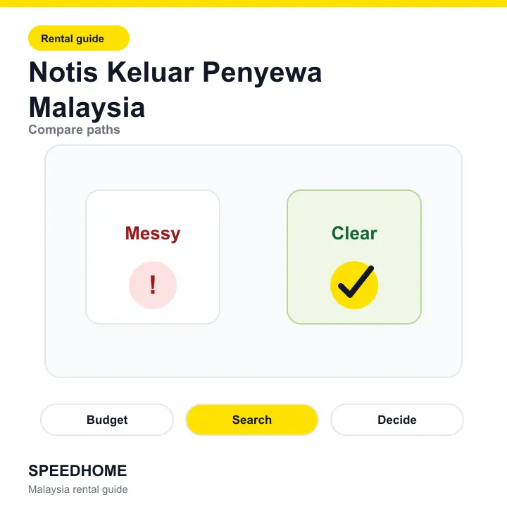 Notis Keluar Penyewa Malaysia comparison