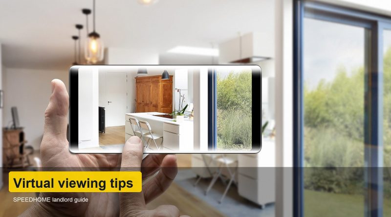 Phone virtual viewing of a Malaysian rental unit