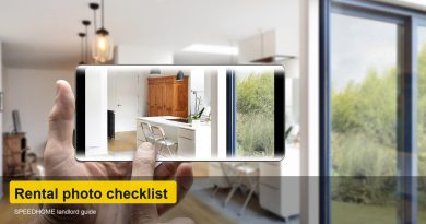 Rental unit photo checklist with phone walkthrough