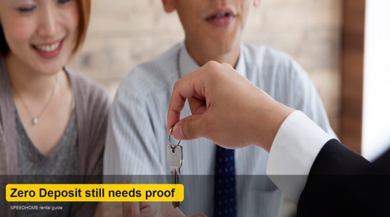 Zero Deposit rental handover evidence for landlords