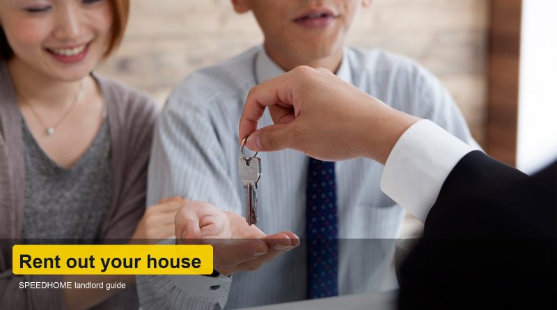 Landlord handover scene for renting out a house in Malaysia