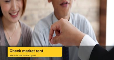Landlord checking market rental price for Malaysian property