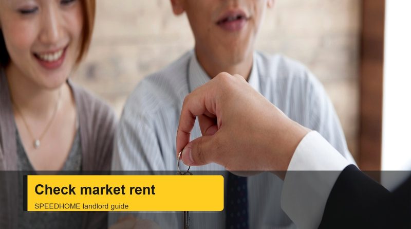 Landlord checking market rental price for Malaysian property