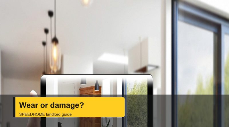 Rental inspection evidence for normal wear or tenant damage