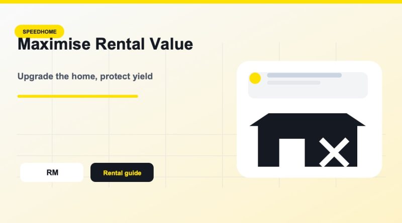 Maximise rental value - SPEEDHOME landlord guide